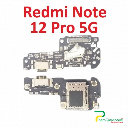 Cụm Chân Sạc Xiaomi Redmi Note 12 Pro 5G Charger Port USBBo Main Sạc